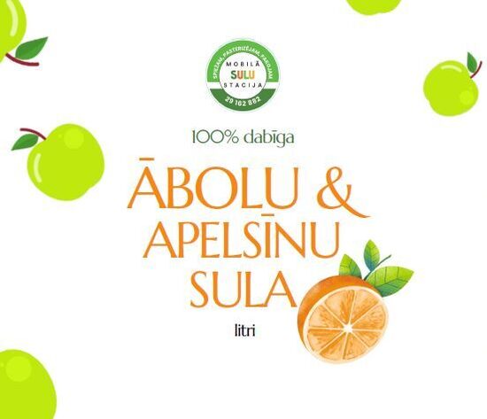 Ābolu & apelsīnu sula